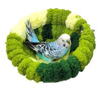 Lit pour cacatoès, lit pour perruches, perruches et cacatoès, Loro Canario, confortable pour les oiseaux pour jeux de repos, habitat spacieux et sûr pour les petits oiseaux