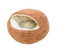 Lit pour Chat avec Couverture Confortable Anti-Dérapant Petit Réchauffant | Nid Apaisant Et Caverne Couverte Pour Chaton Destiné À La Maison Le Dortoir La Chambre Le Salon Le