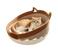 Lit pour Chat avec Un Griffoir avec Une Balle De avec Nid Chatons en | Petit Lit Chat Spécialement Conçu Pour Enrichissement Stimulation Et Repos Et Griffage En Intérieur