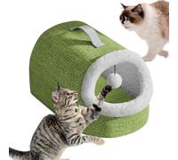 Lit Pour Chat Caverne De Sommeil Nid Tente Avec Matelas Chauffant