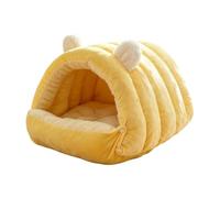 Lit pour Chat Couvert Une Maison Dôme Couverte Lavable avec Fermeture à | Niche Intérieure Pour Petit Chien Intérieur Hiver Canapé Maison Salon Chambre Cuisine Dortoir Camping Chiot