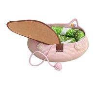 Lit pour chat | Doux et drôle avec coussin - Lit pour chat confortable | Pour intérieur, maison, salon, balcon, jeu de sommeil, interaction d'enrichissement
