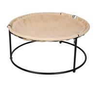 Lit Pour Chat Duvo+ Linde Blanc 45x45cm Avec Hamac, Lavable, Stable