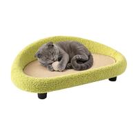 Lit pour Chat Grattant Lit en forme de nid en sisal de grande taille