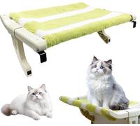 Lit pour Chat, hamac de Chevet Suspendu, Tissu de Haute qualité, Support Robuste, idéal pour Les Chats d'intérieur