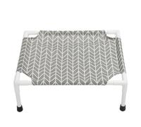 lit pour Chat Interieur,Chaise Longue en Tissu Chat,Transat Chat,Convient à Toutes les Saisons Couffin Chat,fournitures pour animaux de compagnie Nid pour Chat Amovible et Lavable (Rhombus Pattern)