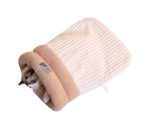 Lit pour chat | Lit couvert pour chat | Coussin de couchage doux avec lits d'intérieur pour chat offrant un environnement de sommeil chaud et sûr pour tous les animaux de compagnie