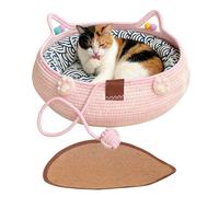 Lit pour Chat Moelleux Lit Drôle Lavable Antidérapant