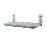 Lit Pour Chat Monté Sur Fenêtre - 52 X 30 Cm Pliable, Jouet Interactif, Rebord D'étagère Suspendue | Petit Espace Appartement Balcon Porte Patio Temps De Sieste Calme Détente Sécurité Maintien Sécuris
