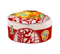 ＡＷＨＡＯ Lit pour Chat Ramen en Forme de Nouilles instantanées pour Chat, canapé-lit Multifonctionnel Amovible pour Chat pour Chiens de Petite, Moyenne et, Red M