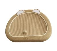 Lit pour chat Scratch Lounge : lit et griffoir pour chats double fonction, salon confortable pour chats | Lit avec coussin à gratter pour chats, accessoires pour chats, lit à gratter, meubles