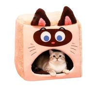 Lit pour chat | Tente de couchage en peluche, maison douce pour chats comme lieu de couchage - pour salon, chambre à coucher, maison, appartement, ferme, garage