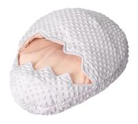 Lit pour chaton - Lit doux et moelleux en polaire | Accessoire pour animaux de compagnie en forme de coquille d'œuf qui offre sécurité et chaleur aux chats et chiots