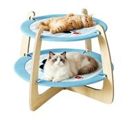 Lit pour Chats d'Intérieur Tapis de Couchage Lavable pour Animaux