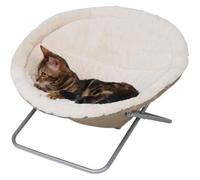 Lit pour chats - KERBL - Alice - Beige - Ø58 cm - 100% polyester - Amovible