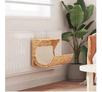 Lit pour chats - vidaXL - Jacinthe d'eau - 37 x 20 x 20 cm - Marron - Intérieur