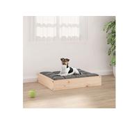 Lit pour chien 51,5x44x9 cm Bois de pin solide820846