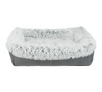 Trixie Lit Harvey angulaire 100 × 75 cm Gris/Blanc-Noir