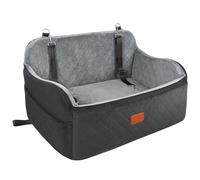 Lit pour Chien avec Laisses Réglables, Rehausseur pour Chien De Taille Moyenne, Tissu Ultra-Doux Et Rembourrage en Mousse À Mémoire De Forme, Sécurité en Voiture Grâce À Son Fond Antidérapant