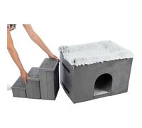 Lit pour chien avec marches Trixie Harvey Gris TU