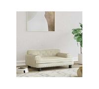 Hondenmand 70x45x30 cm fluweel crÃmekleurig171888