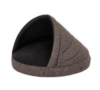 Lit pour chien - Coussin - Couché - Niche pour chien - Canapé pour animaux de compagnie - Matelas - 65 x 65 cm - Marron