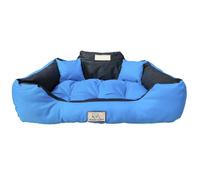 Lit pour chien - EDANTI - 145x115 cm - Emplacement pour nom - Imperméable - Tissu Codura