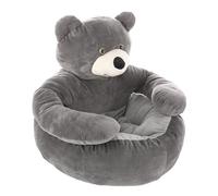 Lit pour chien en forme d'ours - tapis de câlin en peluche pour animaux de compagnie | Coussin de sommeil doux sans glissement pour les chats et les petits chiens, un canapé de sieste intérieur mignon