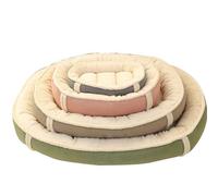 Lit pour chien et chat de petite et moyenne taille - Lavable - En peluche - Design antidérapant - Doux et confortable - Solution de sommeil confortable