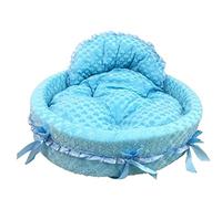 Lit pour chien et chat - Niche de luxe pour chien - Niche de princesse - Niche pour chien de petite et moyenne taille - Lit pour chien de petite et moyenne taille - Canapé pour chien - Maison en