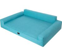 Lit pour chien, matelas pour chien, canapé pour chien, pour petits et grands chiens, coussin pour chien, panier pour chien, animal domestique, couchage, meuble pour chien, bleu, L : 78x53 cm