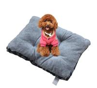 Lit pour chien - Matelas pour chien, chaise longue chaude pour animal de compagnie | Lieu de repos confortable avec rembourrage confortable placé dans les niches, canapés ou près des cheminées tout en