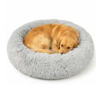 Relaxdays Lit rond moelleux pour chien