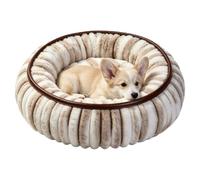 Lit pour Chien - Nid d'hiver antidérapant pour Lavable en Machine | Lit Chaud En Peluche Pour Chien, Doux, Avec Antidérapant, Pour Chambre À Coucher, Fenêtre Intérieure, Canapé, Maison, Ba
