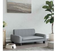 Lit pour chien - Non spécifié - 70x45x30 cm - Gris clair - Rectangulaire - Intérieur