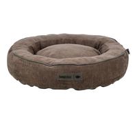 Trixie Vital Lennox 371327 Panier orthopédique pour Chien en Chenille Rond Marron Ø 70 cm - Panier Confortable pour Chien avec Mousse viscoélastique pour Effet mémoire de Forme