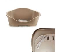 Lit pour chien Stefanplast Beige Plastique (49 x 28 x 68 cm)