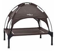Lit pour Chien Marron 71 x 64 x 71 cm Acier vidaXL