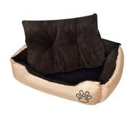 Lit Pour Chien Taille Xxl Beige Et Marron