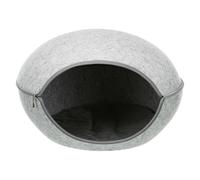 Trixie Abri pour chat Luna Cuddly Cave feutre 40 × 24 × 46 cm gris clair