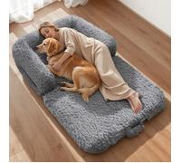 Lit pour chien - VEVOR - KZ-02 - 181 x 110 x 24 cm - Housse amovible - Lavable en machine