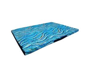 Lit pour chien XL Bertoni 80x55 cm | mousse confortable housse imperméable amovible durable antidérapant | confortable pour les grands chiens élégant (80x55x5 cm, Mosaic)
