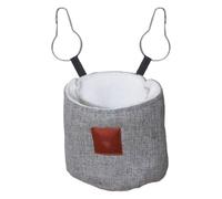 Lit pour Chinchilla Doux Et Chaud Confortable En Peluche | Nid Chaud pour Écureuil et Animaux Pour Furet Hérisson Lapin Chinchilla Perroquet D'Intérieur Maison Temps Froid Hiver