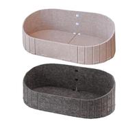 Lit Pour Chiot En Feutre Cave House - Lit Doux Anti-rayures Pour Chat Et Chien | Nid De Couchage Intérieur Chaud De 400 G, Coussin Confortable Et Durable Ṕour Maison D'animal Ďe Compagnie, Ļit Anti-ma