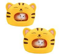 Lit pour cochon d'Inde | Cachette douce et confortable | Niche de sommeil durable pour hamsters, nains et petits animaux de compagnie