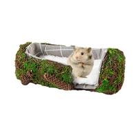 Lit pour cochon d'Inde, lit pour hérisson,Lit de hamster en forme de cylindre de bouilloire, cachette de lapin doux, chaud et épais | Fournitures pour animaux de compagnie, détachables et faciles à ne