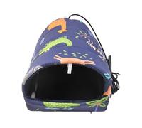 Lit pour cochon d'Inde - S/M/L - Refuge électrique chauffant par USB - Espace de repos, de sommeil et de jeu pour petits animaux - Enclos doux et confortable - Accessoires pour cage de nidification