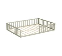 Lit pour enfant Minno, 205x145cm sans matelas, Grège, Vitalispa 56645