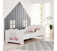 Lit pour fille ANNA 70 x140 cm avec matelas - une solution idéale pour la chambre d'enfant