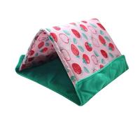 Lit Pour Furet,Deux en Un Tente de Sommeil en Forme de Triangle,Maison Pour Petit Animal | Pour Les Petits Animaux De Compagnie Comme Le Lapin Et Le Dragon Barbu Pour Enclos Maison Salon Et Coin